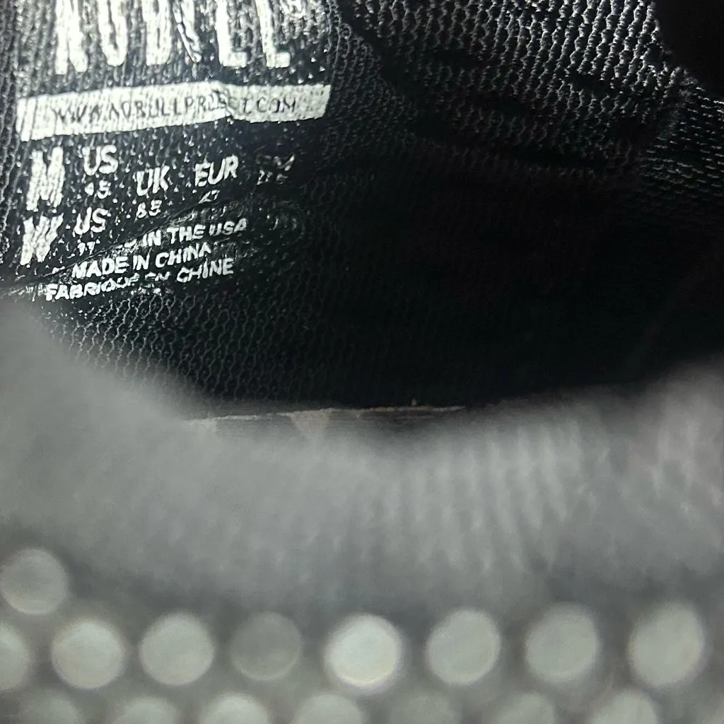 NOBULL Trainer Sneakers Black Red Gray White Camo Midsole Size - Image 10