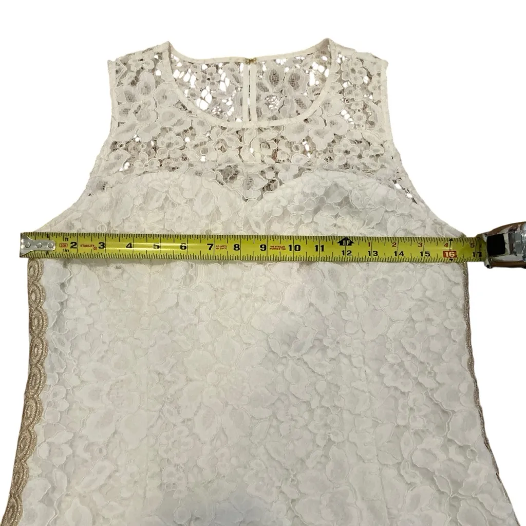 Lilly Pulitzer mila shift dress corded floral lace white size 6 - Image 7
