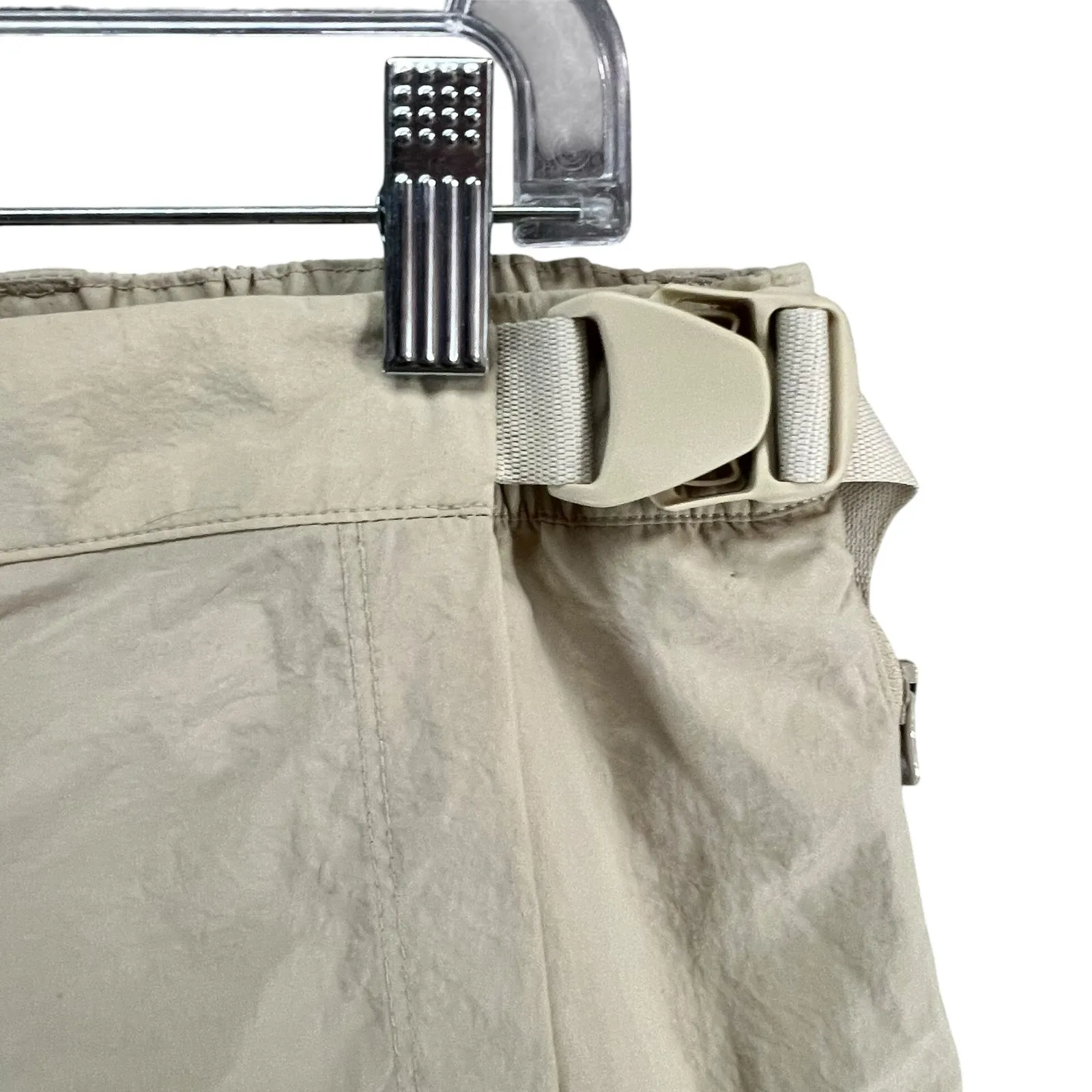 Outdoor Voices Skort Womens XL Beige Nylon Wrap Skirt Pockets Casual Gorpcore - Image 6