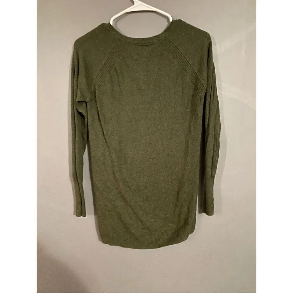 Mossimo Green long Sleeve Shirt Size XSmall Green - Image 2