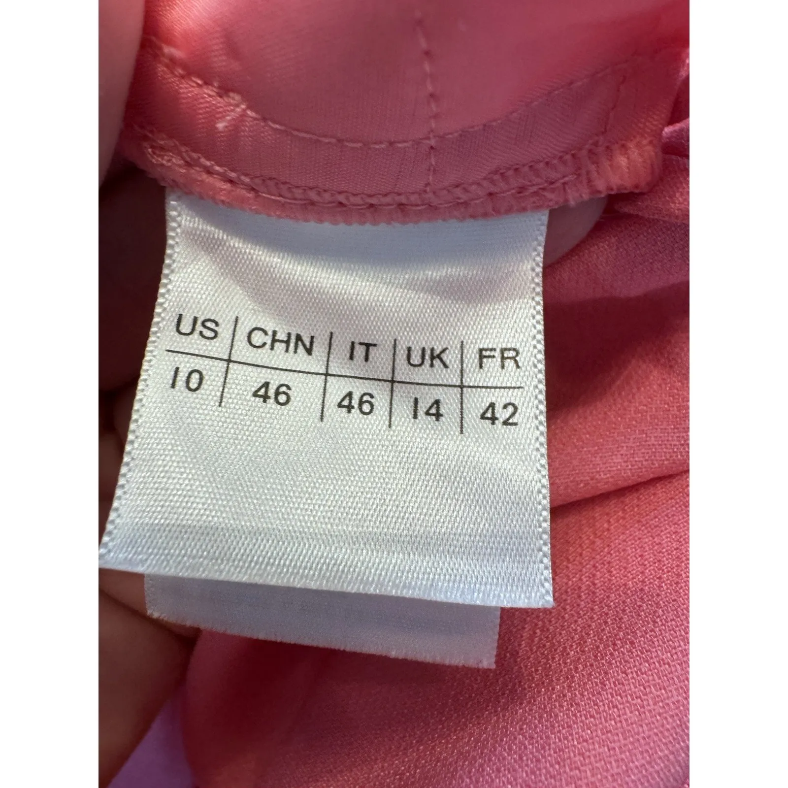 Lafayette 148 Women's Pink Sullivan Pleated Wide-Leg Wool Silk Pants Size 10 NEW - Image 6