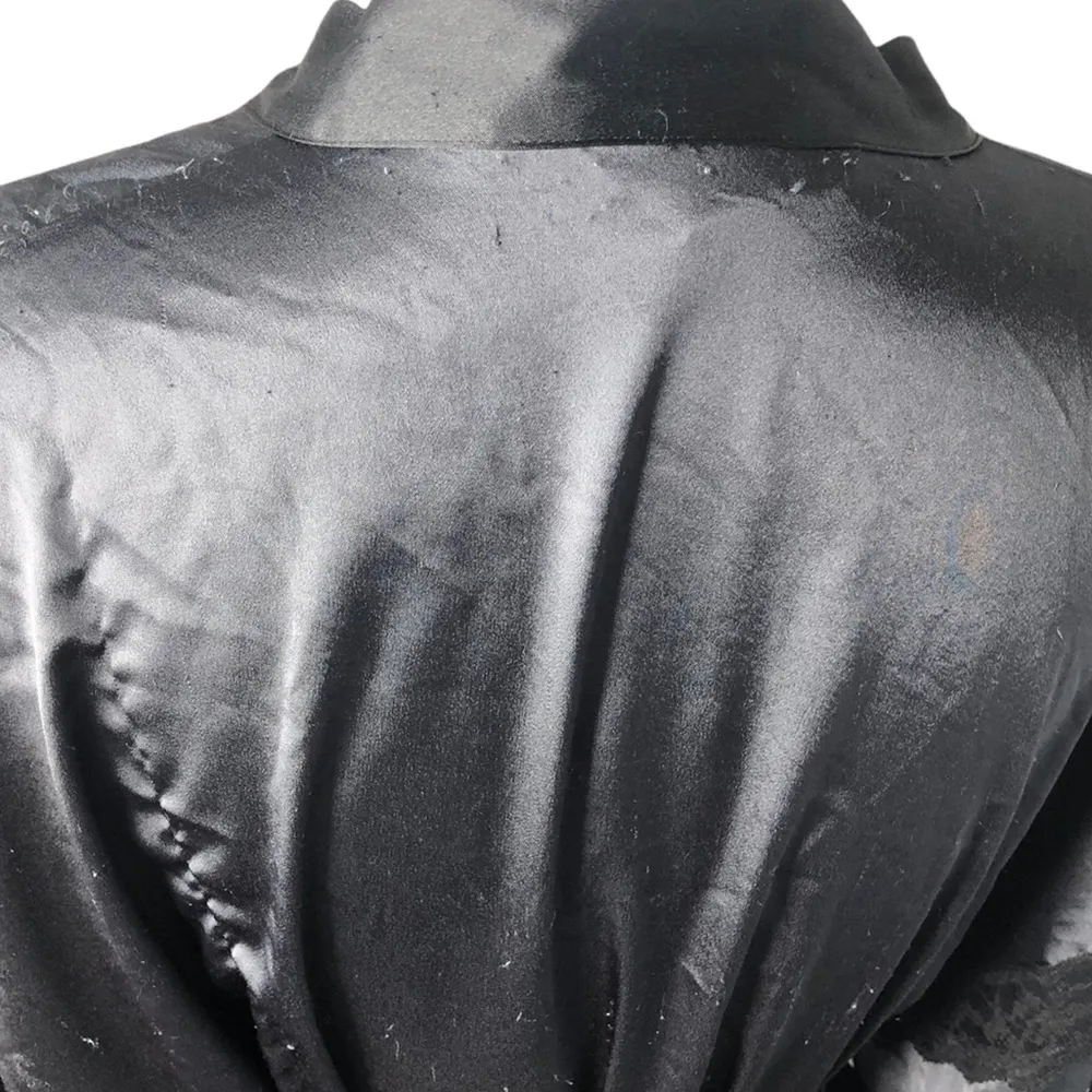 Victoria’s Secret Satin Silky Lace Trim Robe - Image 6