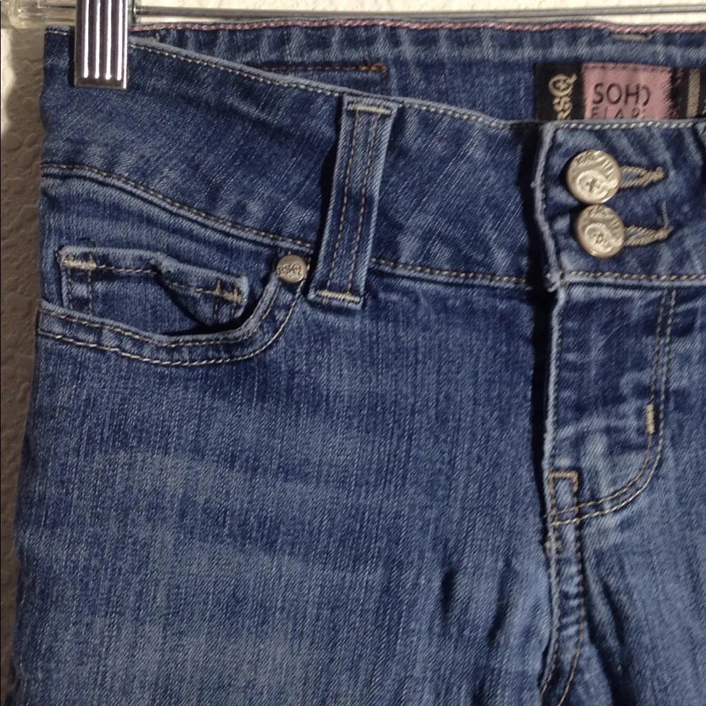 FINAL MARKDOWN Juniors' RSQ Soho Flare Blue Jeans (3R) - Image 3