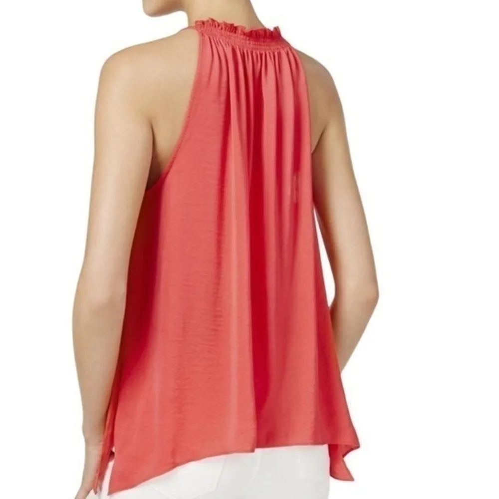 Rachel Roy Melinda Smocked Asymmetrical Blouse - Image 2