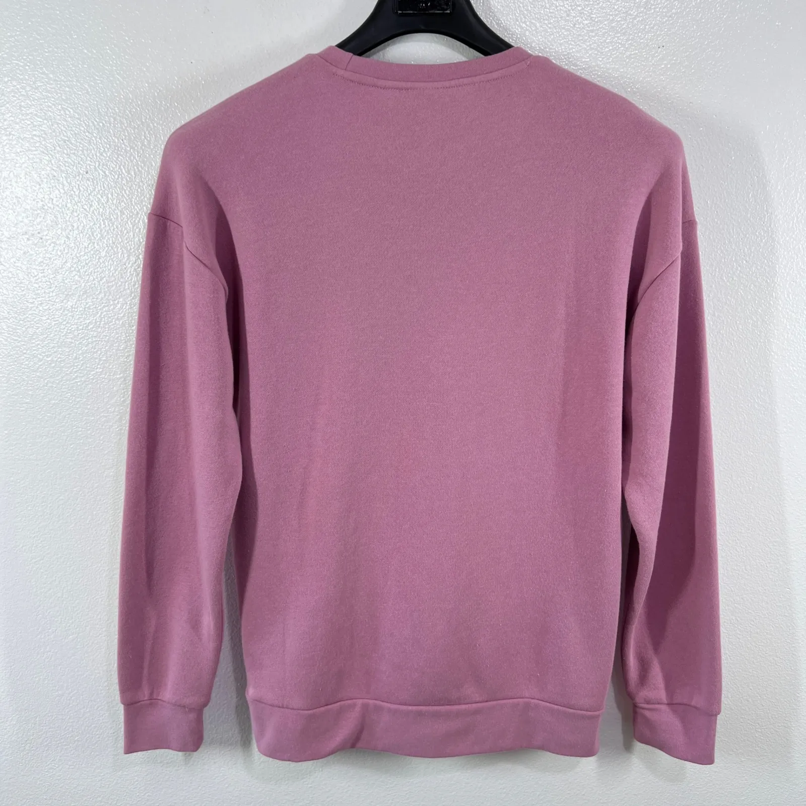 Harry Potter Hogwarts Floral Crest Mauve‎ Purple Sweatshirt Wizarding World SM - Image 2