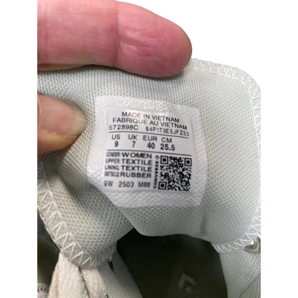 Converse Chuck Taylor womans Monie Hi "Ombre' Dew white High Sneakers SZ 9 - Image 6