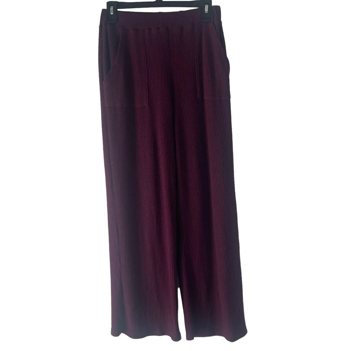 Retreat Women's Size Small‎ Burgundy Purple Two Piece Pajama Set - Image 4
