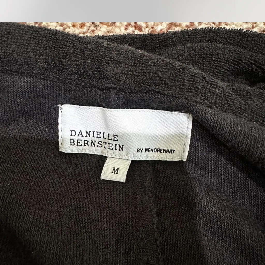 Danielle Bernstein  Black Button-Up Romper - Image 5