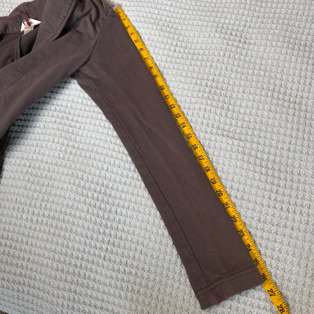 Hard Tail Forever Jacket Cardigan Womens Small Army Green Shirt Top 100% Cotton - Image 7