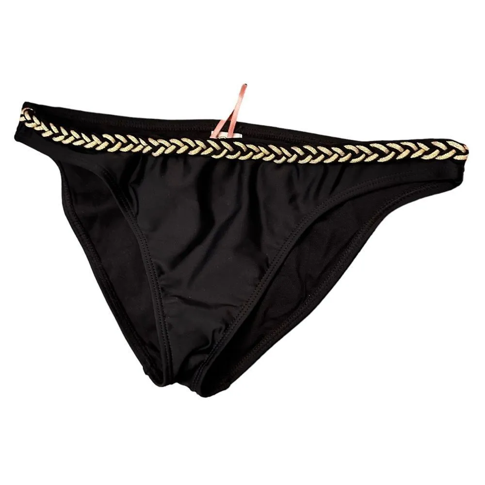 Luli Fama Diosa Del Amore Black Bikini Bottom nwt - Image 2