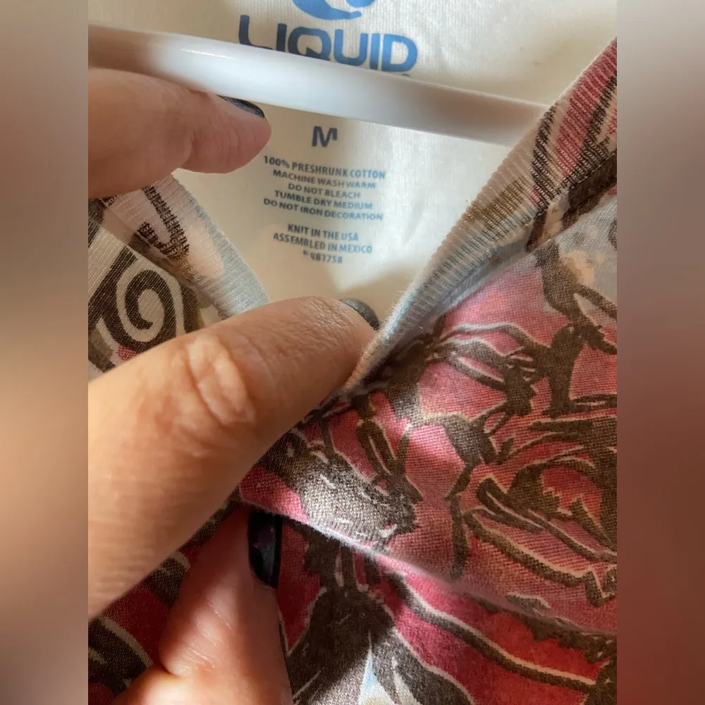 Floral Skull Graphic Print Short Sleeve Cropped T Shirt white med - Image 4