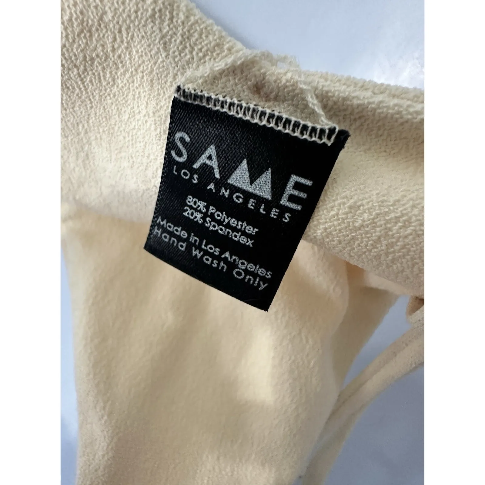 SAME Los Angeles Tortoise Chain Triangle Bikini Set - Image 9