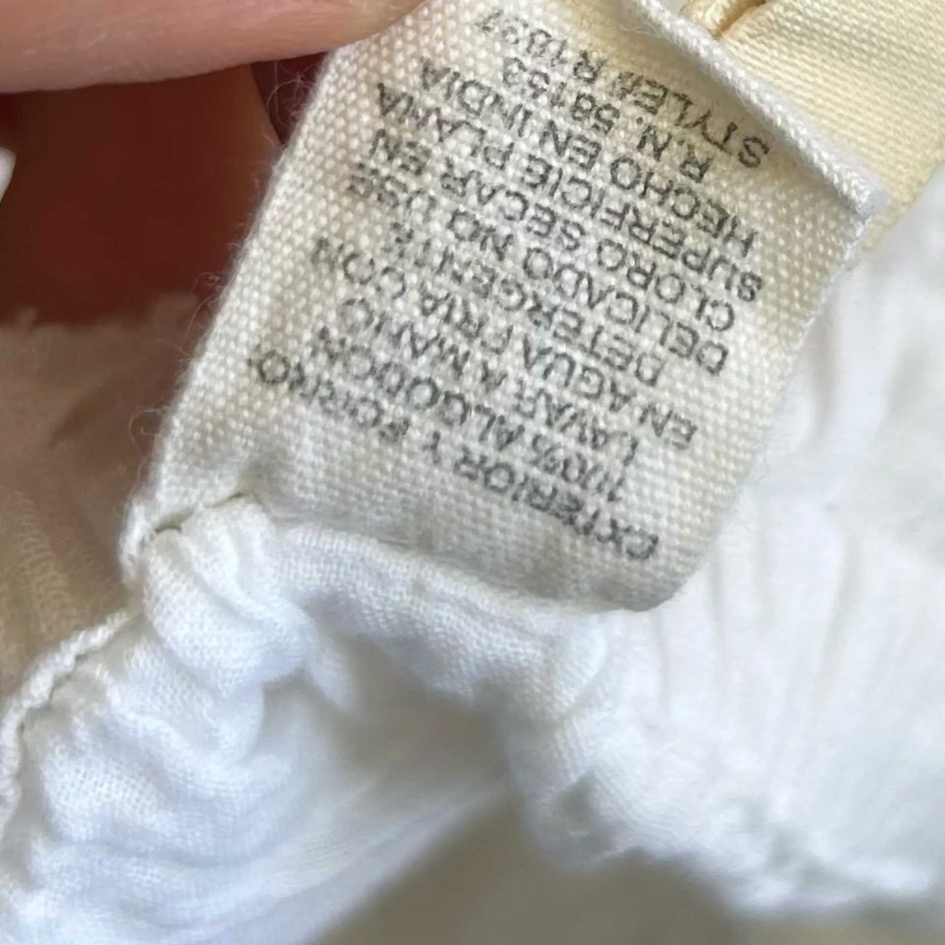 Anthropologie Raga Dress Maxi White Crochet Halter Empire Boho Swim Coverup S - Image 8