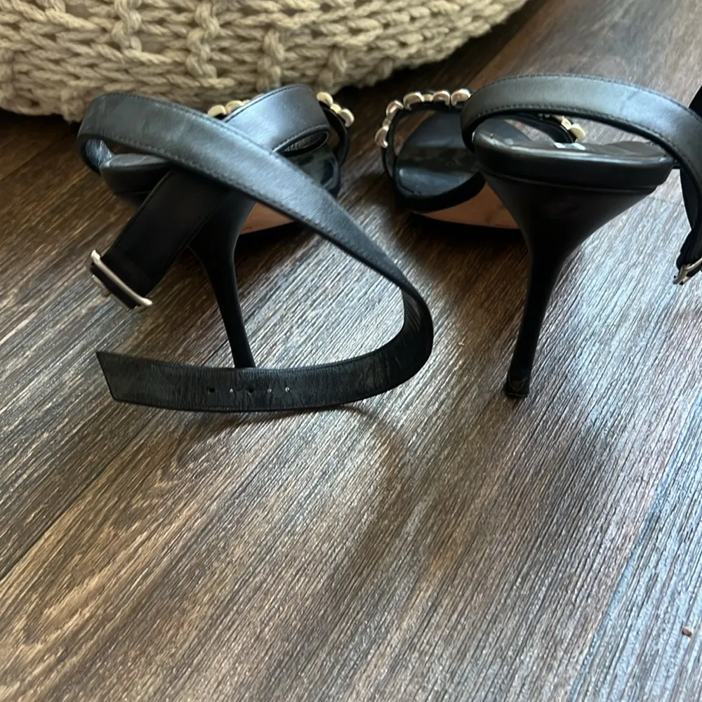 Manolo Blahink Chain Heels - Image 6