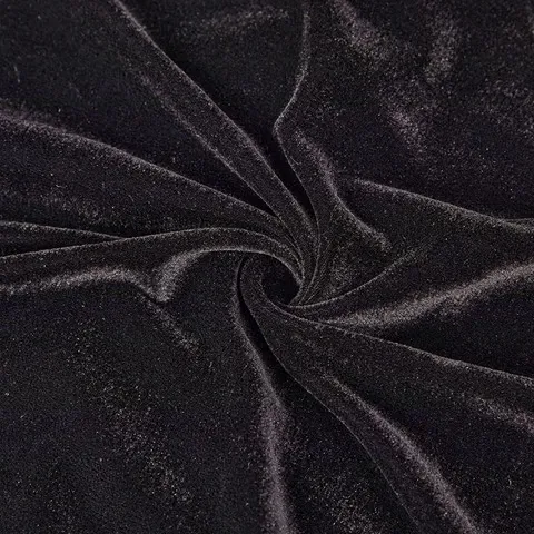 Mew Mews Long Sleeve Velvet Black Gown - Image 6