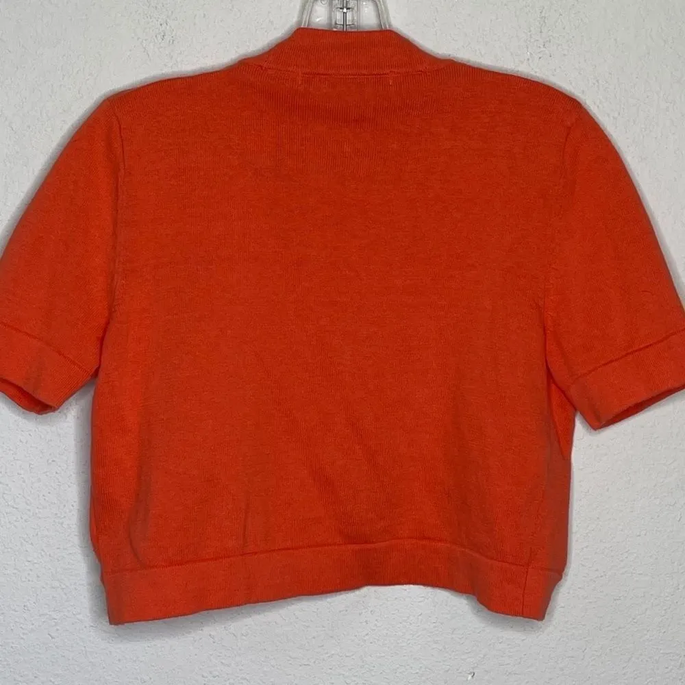 Madison Leigh Crop Cardigan Sweater - Image 3