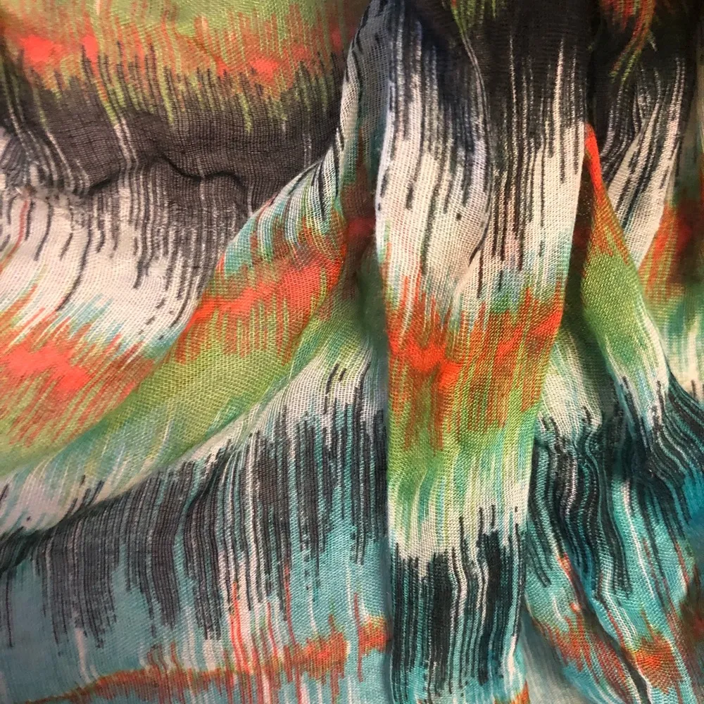 infinity Peacock  Scarf - Image 2