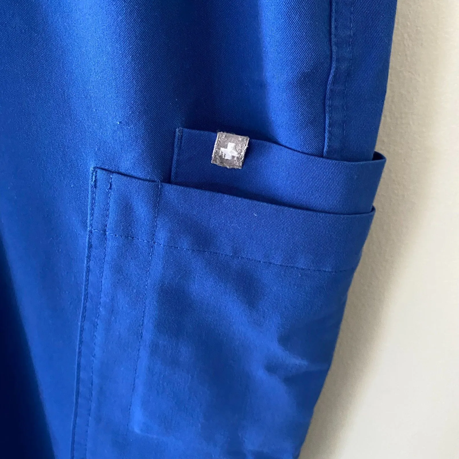 Figs Scrubs Technical Collection Pants Women's Size XXL Royal Blue - Image 5