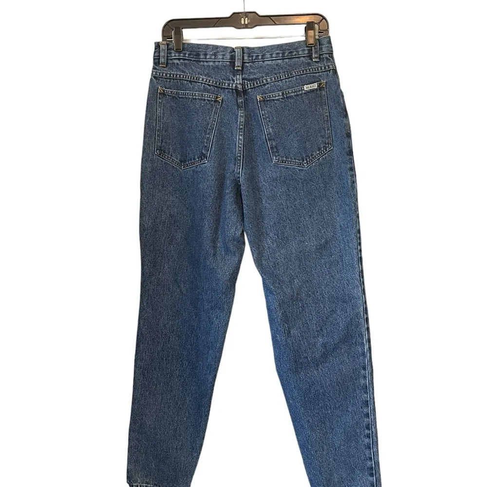 Vintage 90’s Bill Blass High Waist Mom Jean, Medium Wash - Image 2