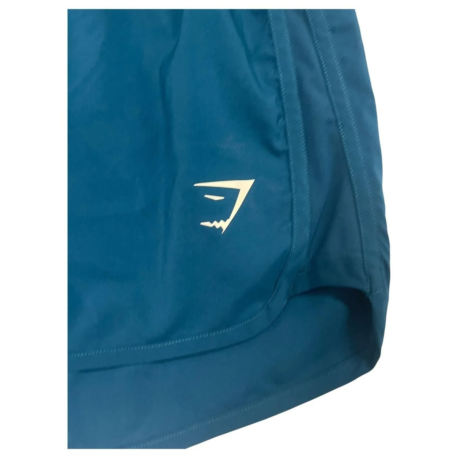 Gymshark Shorts Womens XL Green Athletic Gym Run Training Lightweight Quick Dry - Image 3