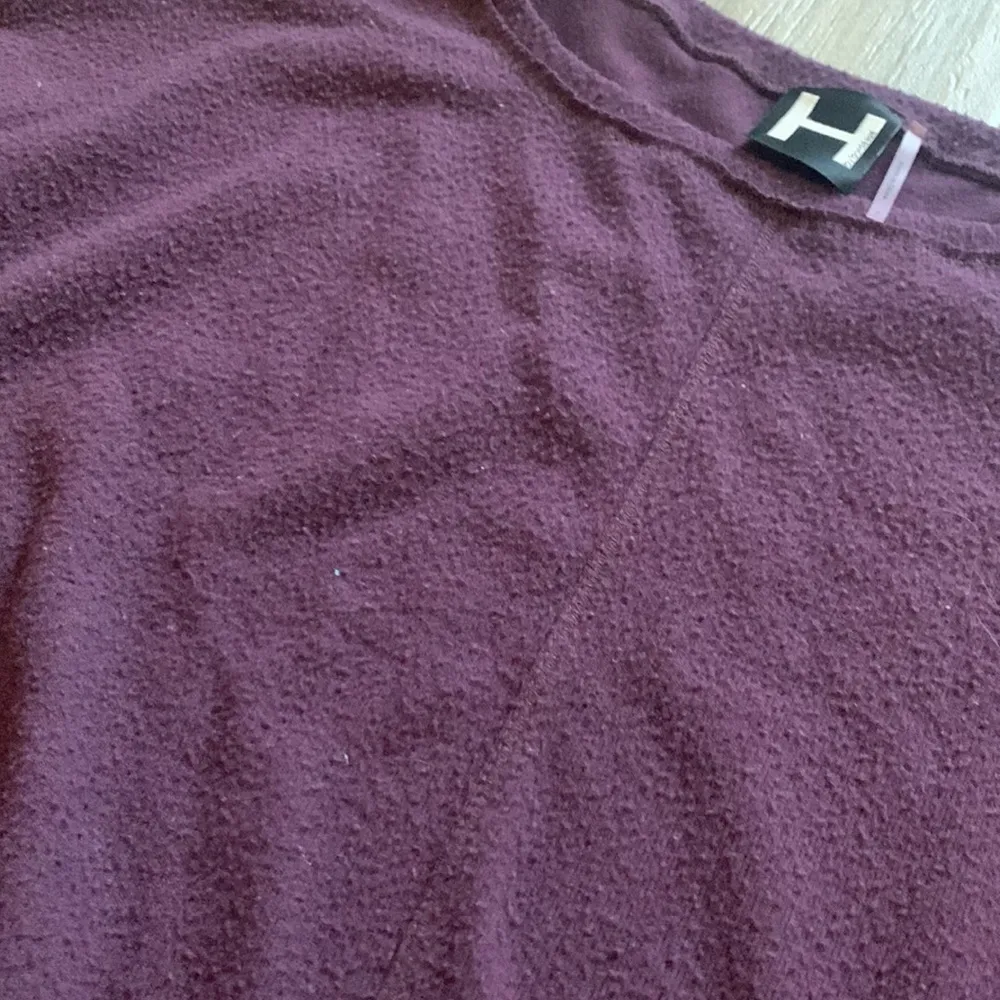 H by Bordeaux purple long sleeve top - Image 3