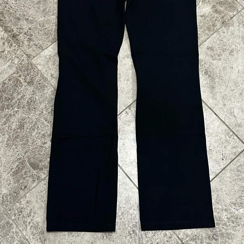 Betabrand Classic Straight Dress Pant Black Yoga Pant Large - Image 9