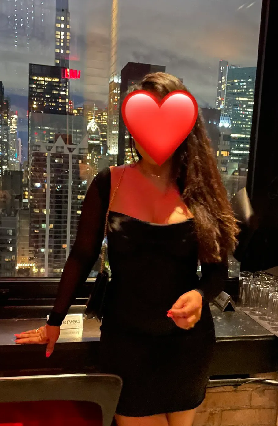 Oh Polly Black Dress  Size 2 - Image 2