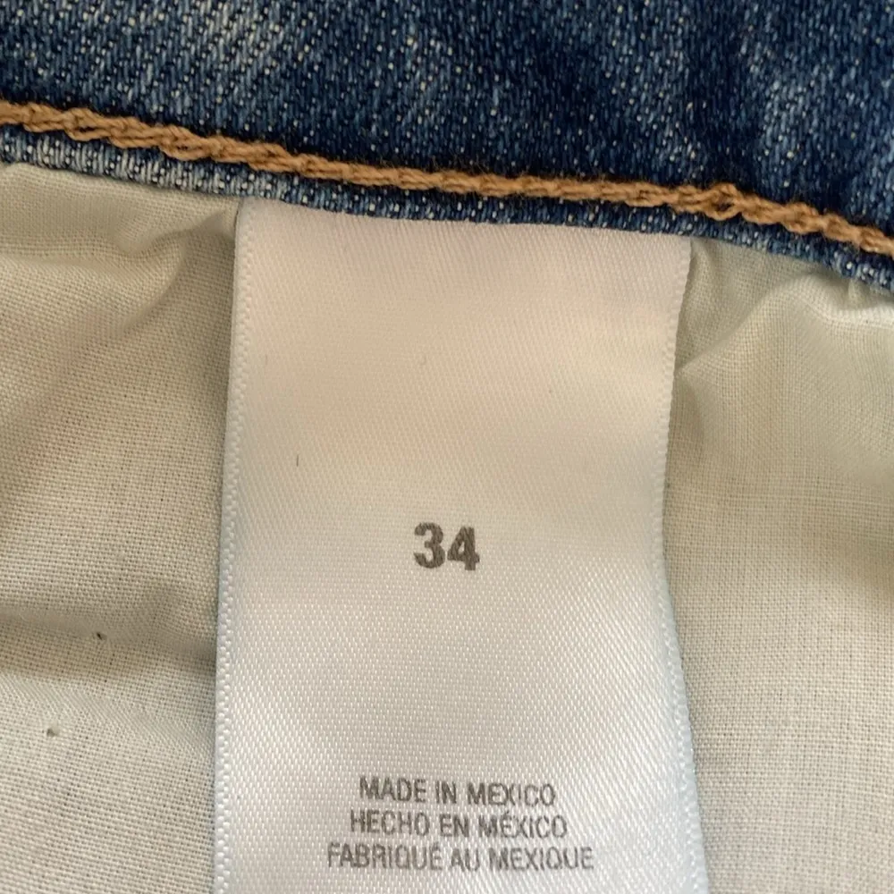 Favorite Daughter The Valentina Super High Rise Cigarette Ankle Jeans Size 34 Blue - Image 12