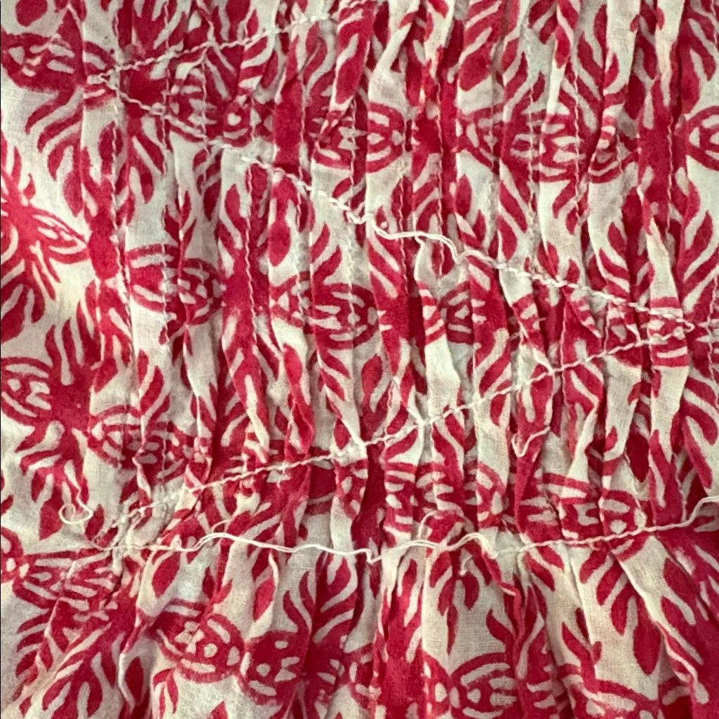 Roberta Roller Rabbit Sleeveless Button Up Tank Top Blouse XS Women’s - Image 6