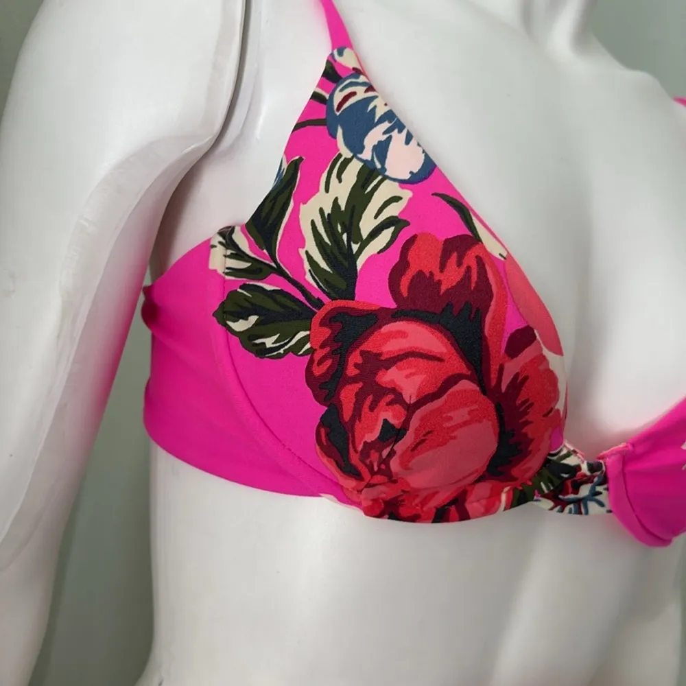 Maaji Bikini Top Reversible Neon Pink - Image 5