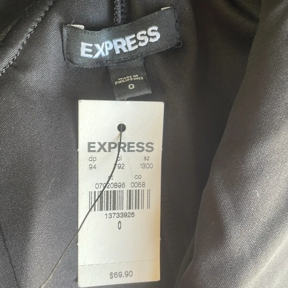 Express Black One Shoulder Ruffle Mini Dress - Image 6