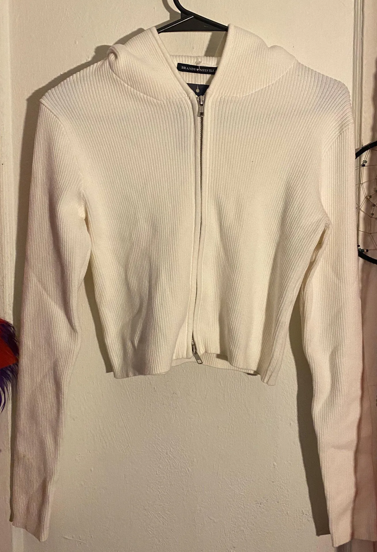 Brandy Melville White Arden - Image 4