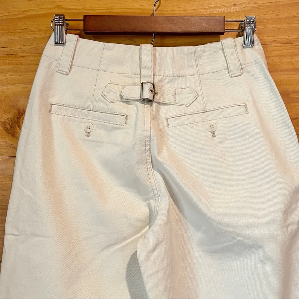 Relaxed Chino Pants in Antique Cream 0 High Rise NWT - Image 6