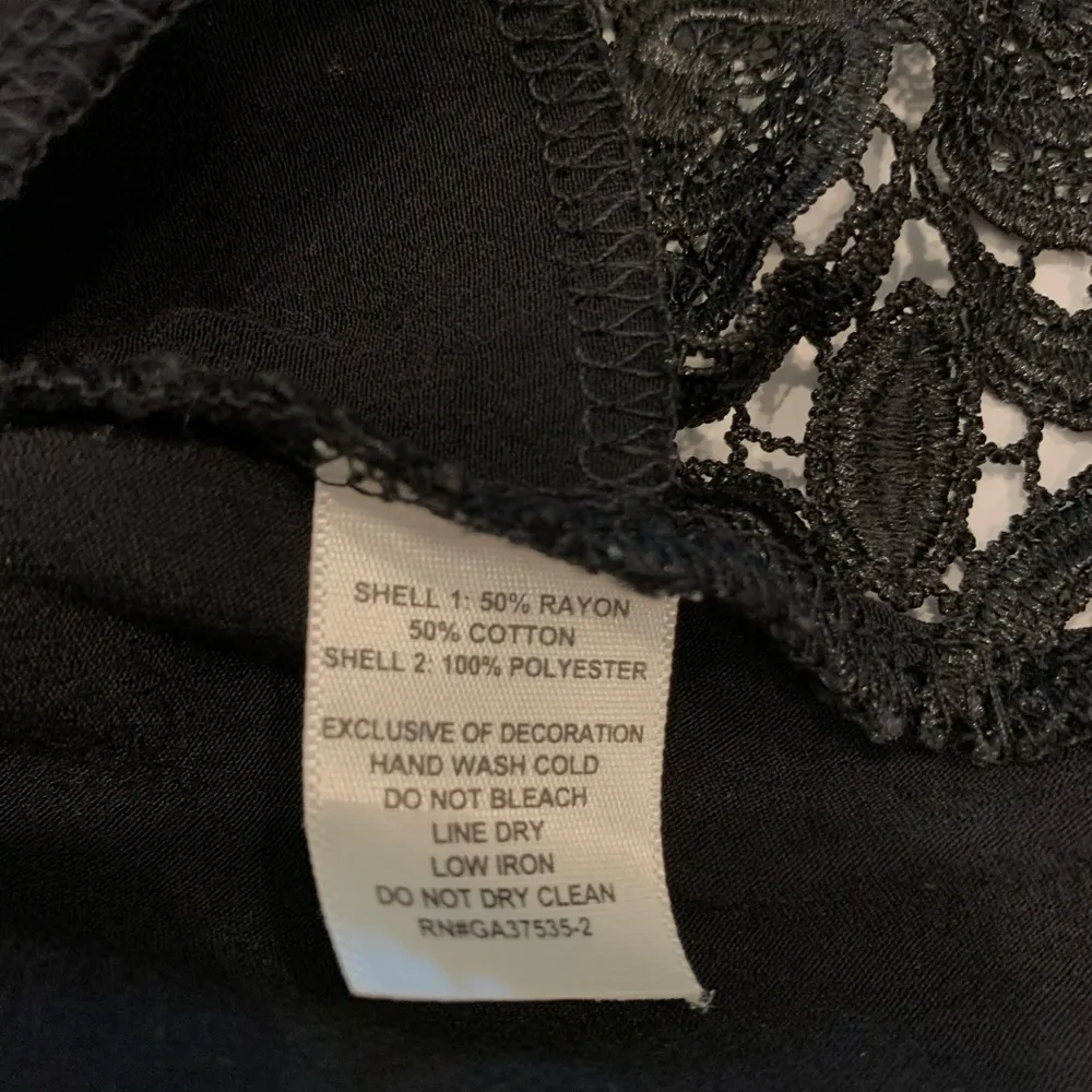 Anthropologie Monteau Lace Overlay Top - Image 7