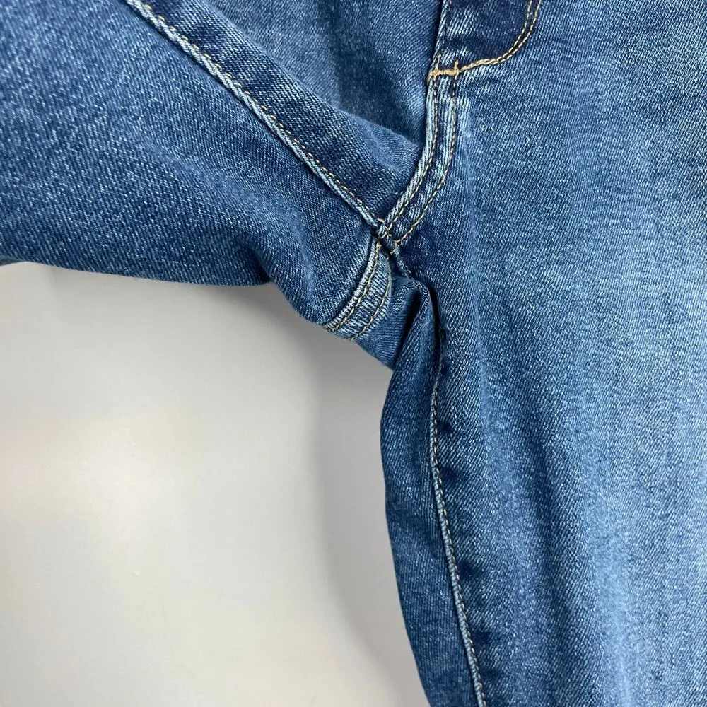 Riley Boyfriend Straight Slouchy Stretch Jeans Lt Seaborn Wash womens 25 - Image 7