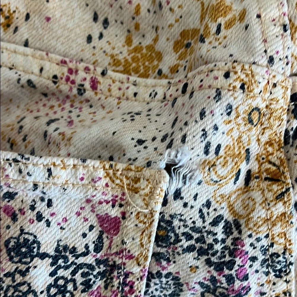 Pilcro by Anthropologie Size Small‎ Floral High Stretch Waist Shorts - Image 9