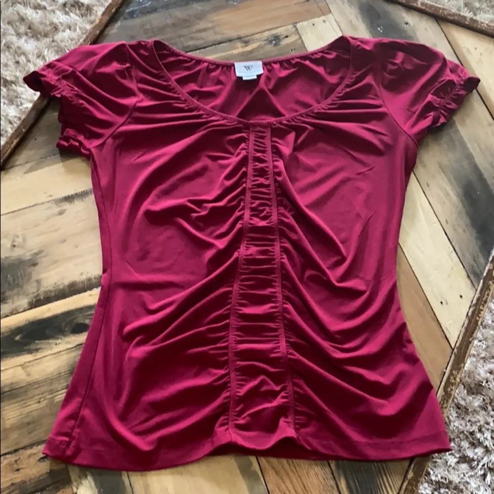 Worthington Ruched Blouse - Image 2