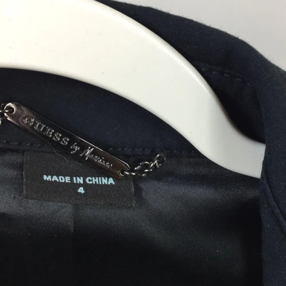 Guess by Marciano Asymmetrical Jacket Navy Size 4 - Image 3