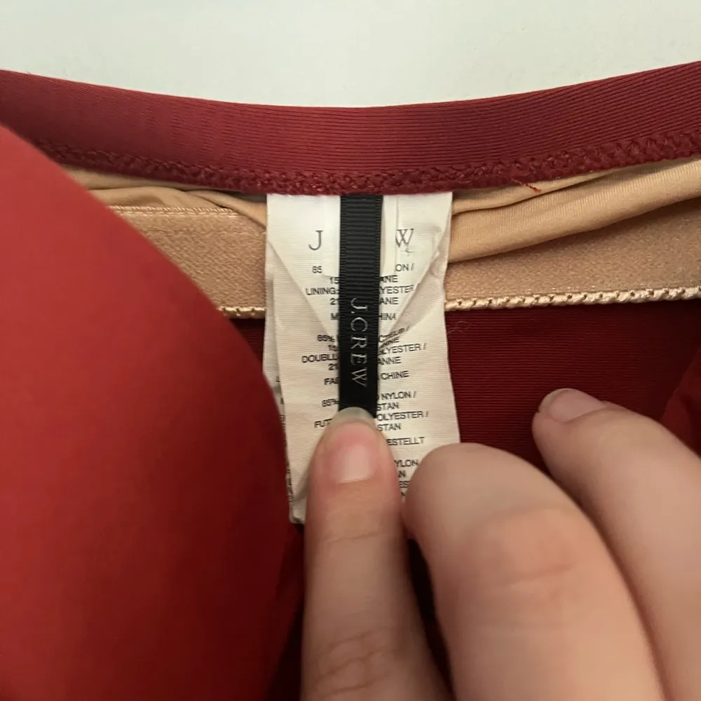 J.crew bathing suit top is size 10 bottoms a large - Image 3