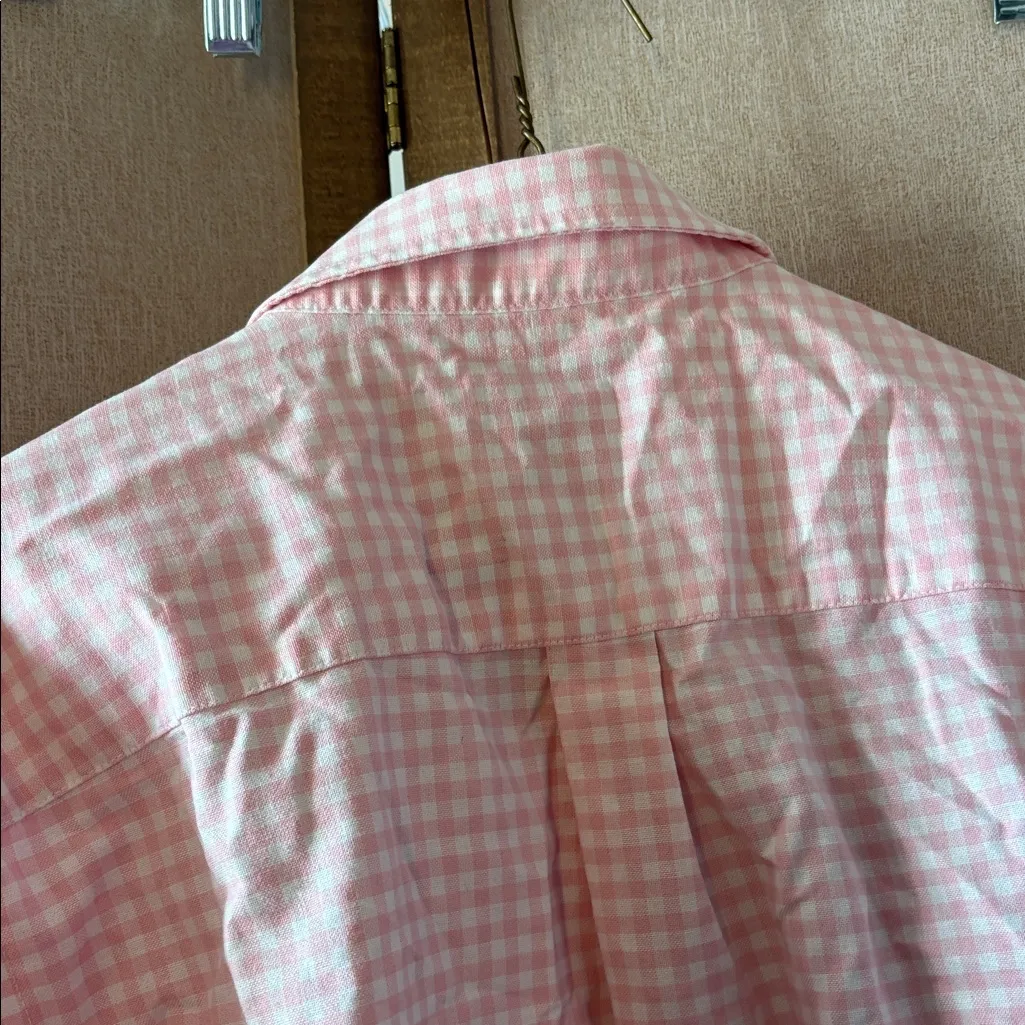 Cabin creek Pink Gingham Shirt 16 - Image 5