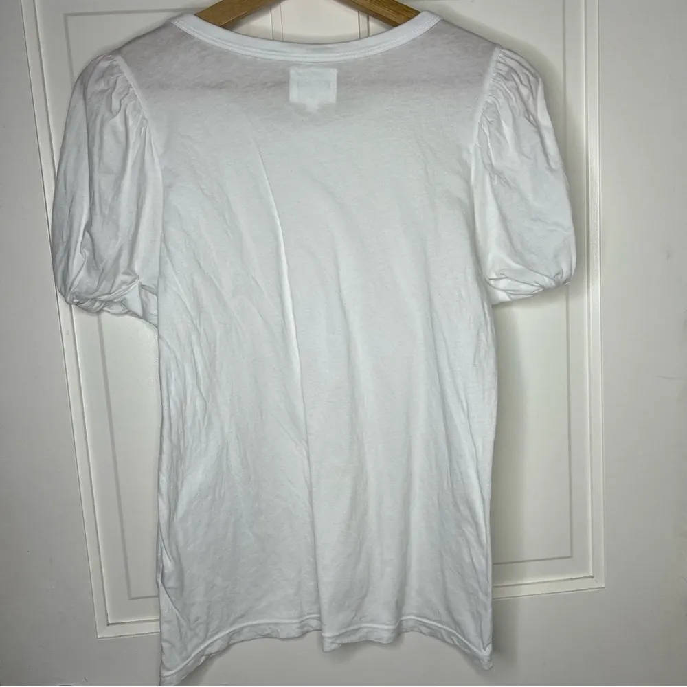 puffy short sleeve T- shirt white size 1 - Image 6