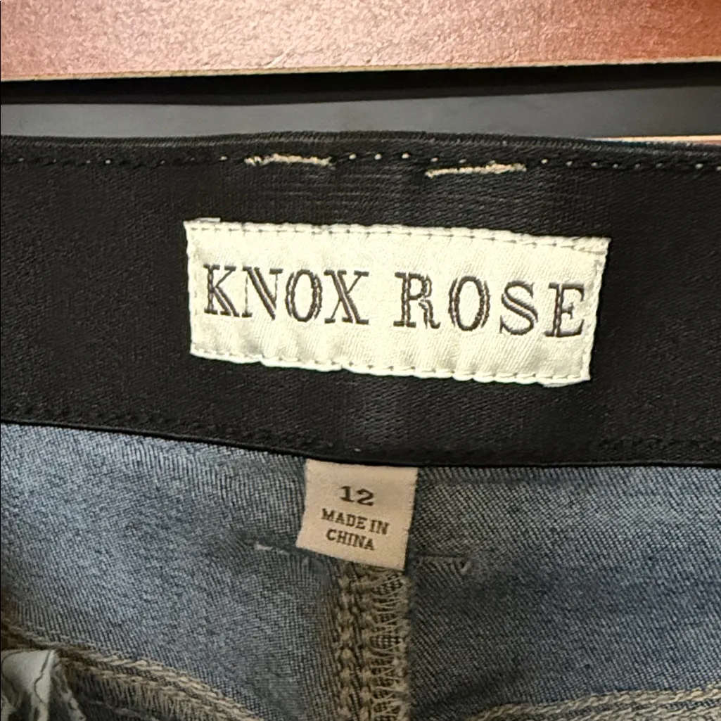 Knox Rose Dark Blue Denim Pants - Image 7
