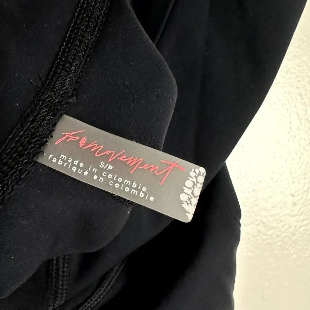 FREE PEOPLE All Star Runsie Romper in Black Size Small - Image 8