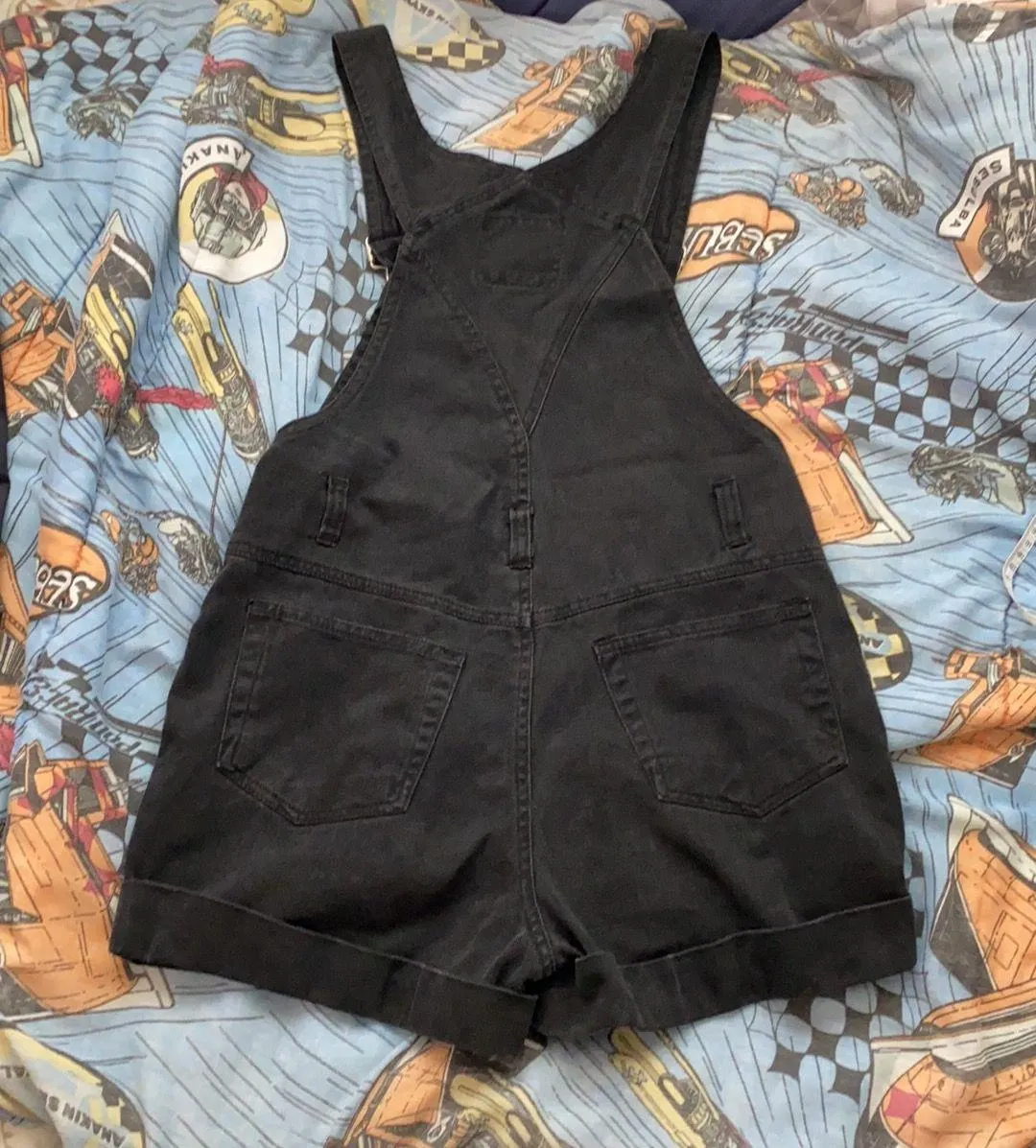 Black Overalls Size M - Image 2