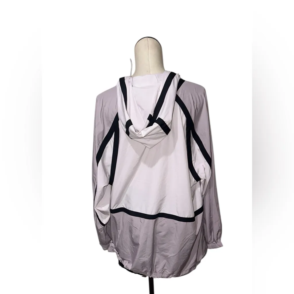 NWOT Free People Care FP Like The Wind Colorblock Jacket in Rose Wash Combo - Image 6