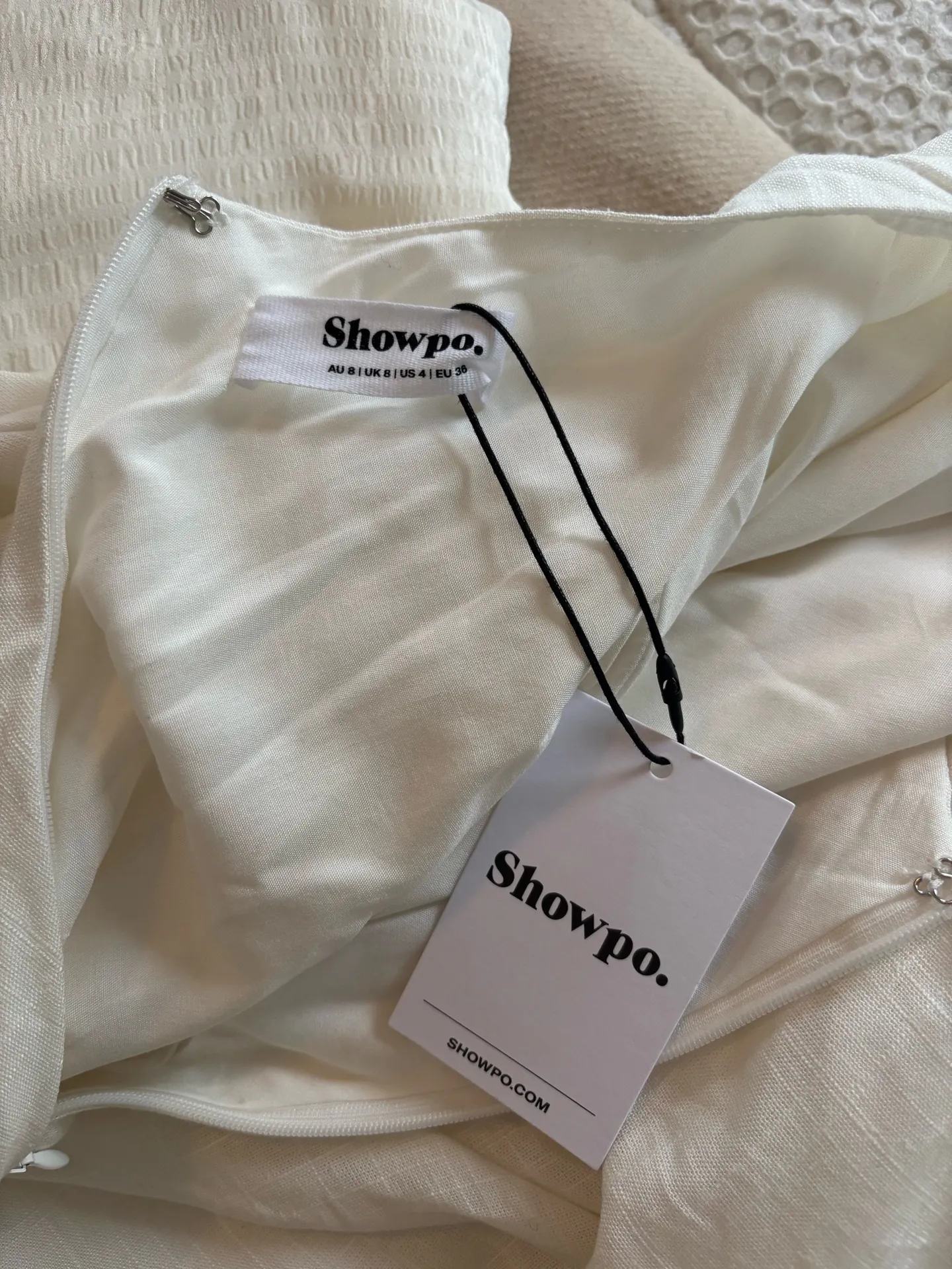 Showpo Linen Maxi Halter Dress - Image 4