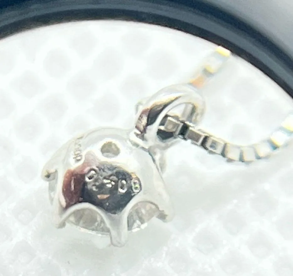 0.408 Carat Round Brilliant Diamond Pendant - Image 7