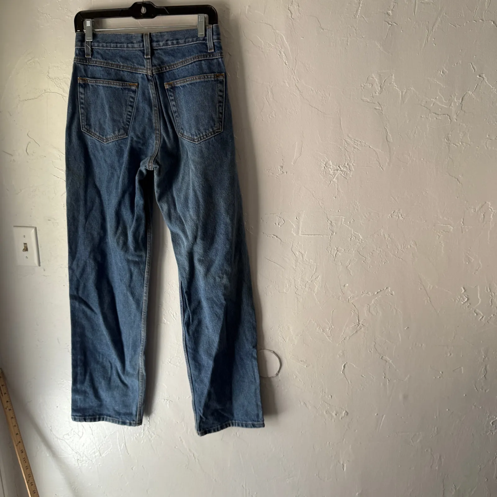 Vintage Rocky Mountain Jeans Co. Relaxed Fit 100% Cotton Blue Denim 9R USA‎ Size undefined - Image 4