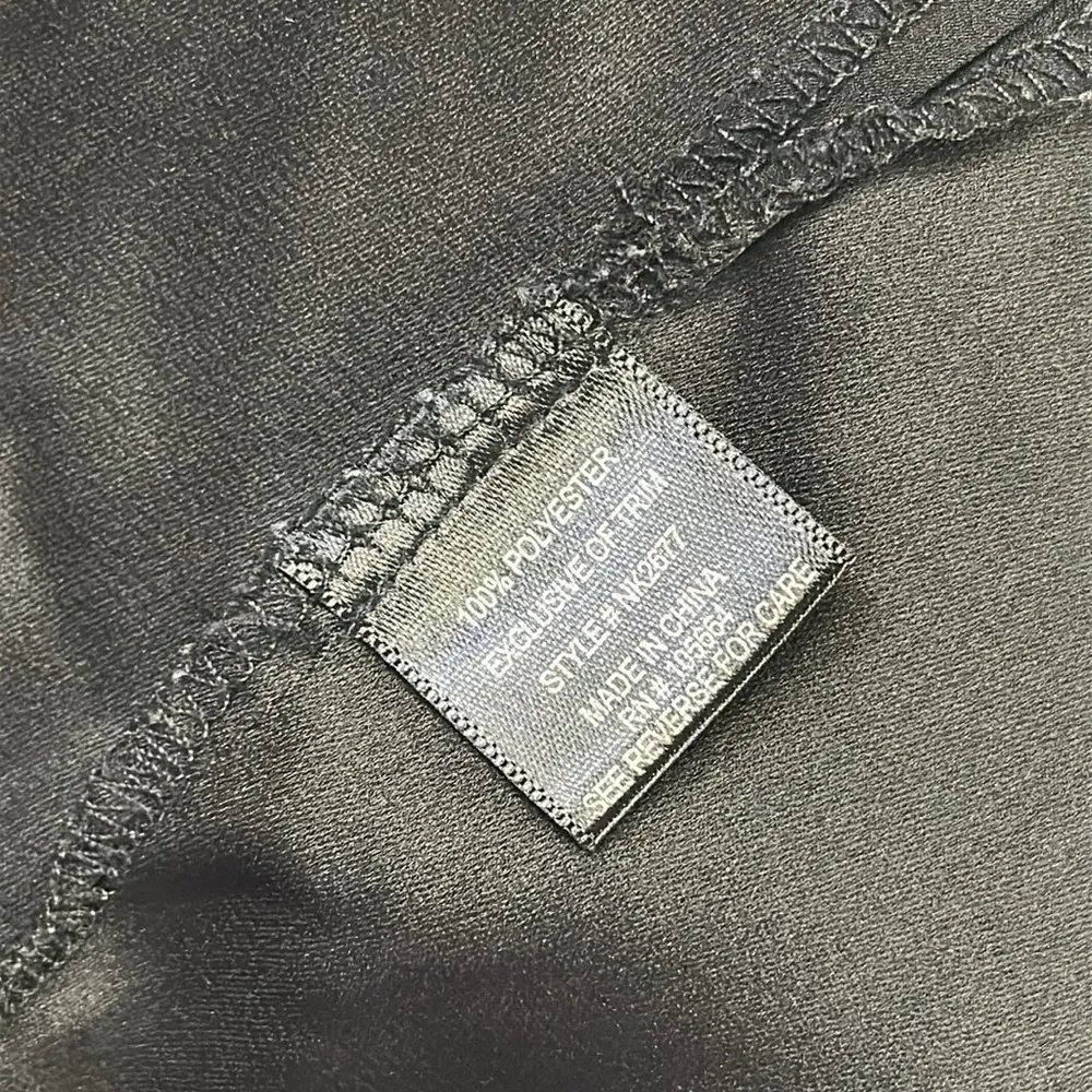 Soft Surroundings Timeless Black Embroidered Slit Neck Boho Tunic Top Blouse M - Image 13