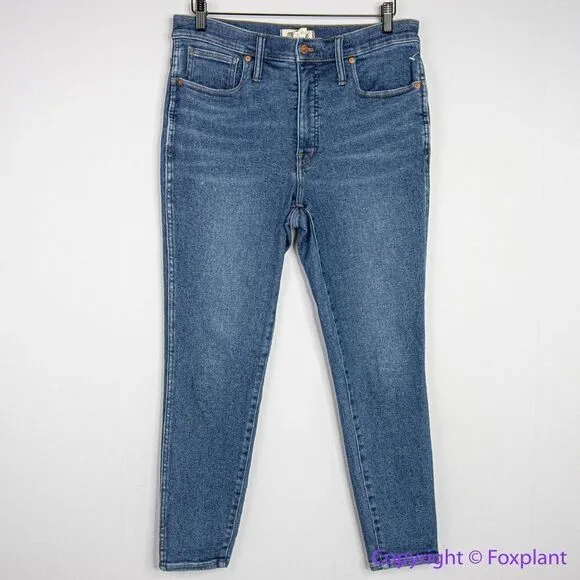NEW Madewell‎ 10" High-Rise Skinny Jeans Eardley Wash, 30 - Image 3
